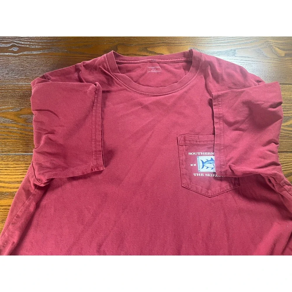 Southern Tide Florida State Seminoles Pocket T  Shirt Skipjack  Size Large